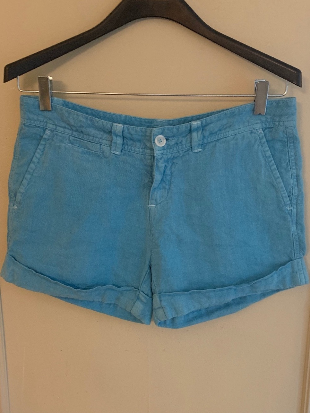 NWT 100% Linen Made In Italy Women’s Shorts Size 42 Eur = Medium 32